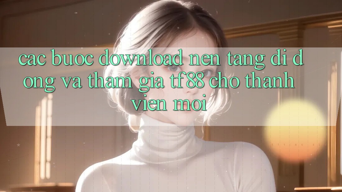 Các bước Download Nền tảng di động Và Tham Gia TF88 Cho Thành Viên Mới