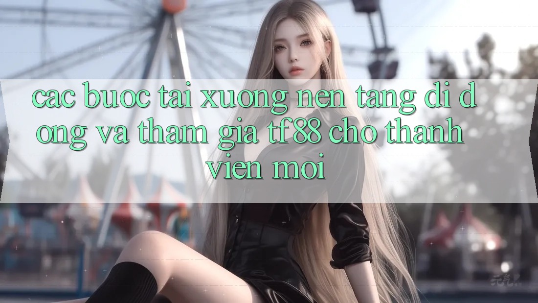 Các bước Tải xuống Nền tảng di động Và Tham Gia TF88 Cho Thành Viên Mới
