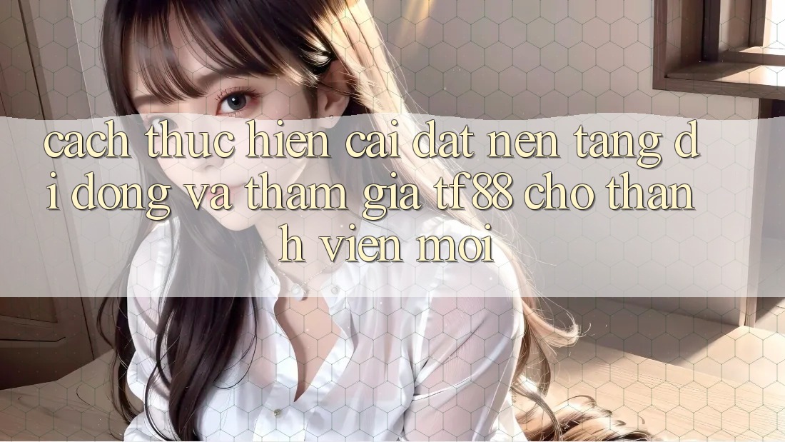 Cách thực hiện Cài đặt Nền tảng di động Và Tham Gia TF88 Cho Thành Viên Mới