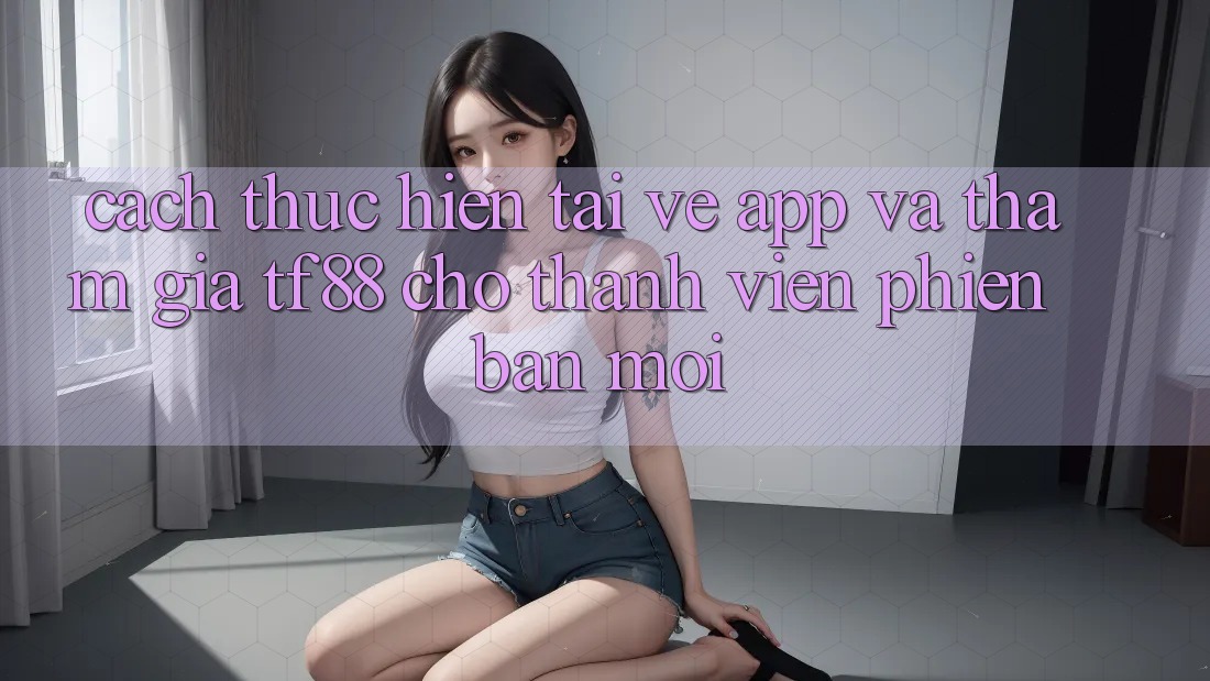 Cách thực hiện Tải về App Và Tham Gia TF88 Cho Thành Viên Phiên bản mới