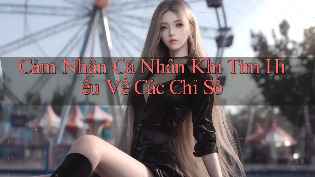 Cảm Nhận Cá Nhân Khi Tìm Hiểu Về Các Chỉ Số Cảm Nhận Cá Nhân Khi Tìm Hiểu Về Các Chỉ Số