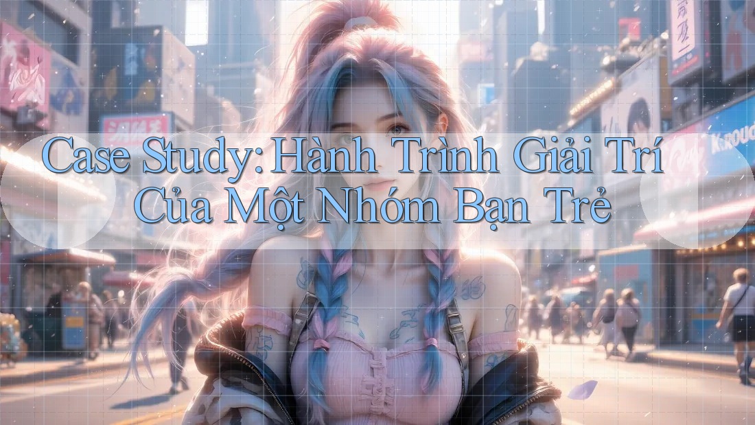 Case Study: Hành Trình Giải Trí Của Một Nhóm Bạn Trẻ
