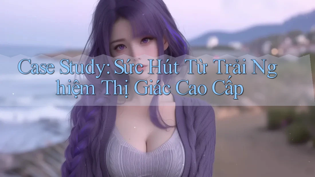 Case Study: Sức Hút Từ Trải Nghiệm Thị Giác Cao Cấp Case Study: Sức Hút Từ Trải Nghiệm Thị Giác Cao Cấp