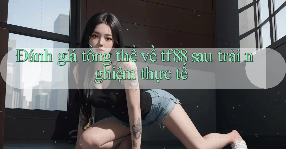 Đánh giá tổng thể về tf88 sau trải nghiệm thực tế Đánh giá tổng thể về tf88 sau trải nghiệm thực tế