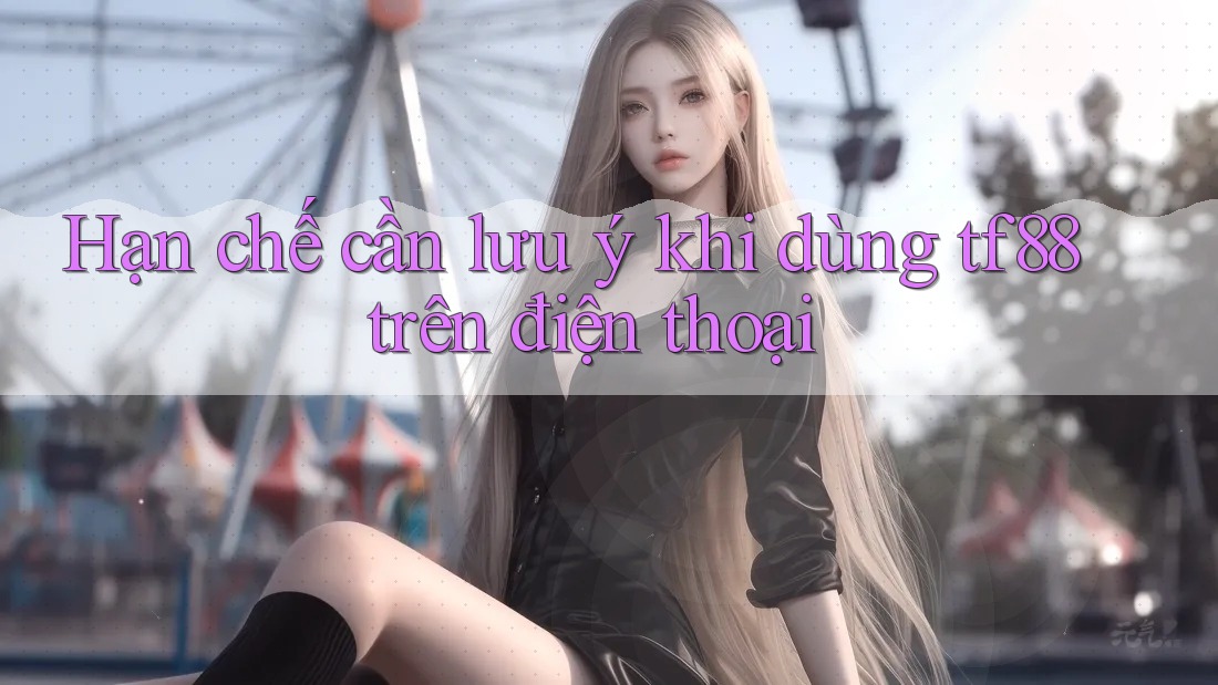 Hạn chế cần lưu ý khi dùng tf88 trên điện thoại Hạn chế cần lưu ý khi dùng tf88 trên điện thoại