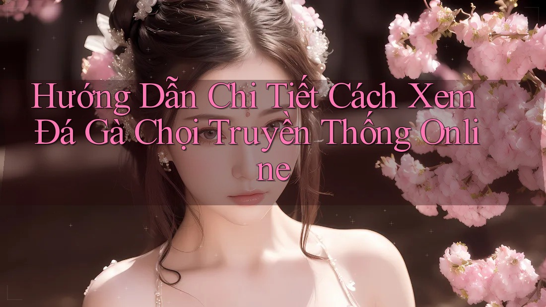 Hướng Dẫn Chi Tiết Cách Xem Đá Gà Chọi Truyền Thống Online
