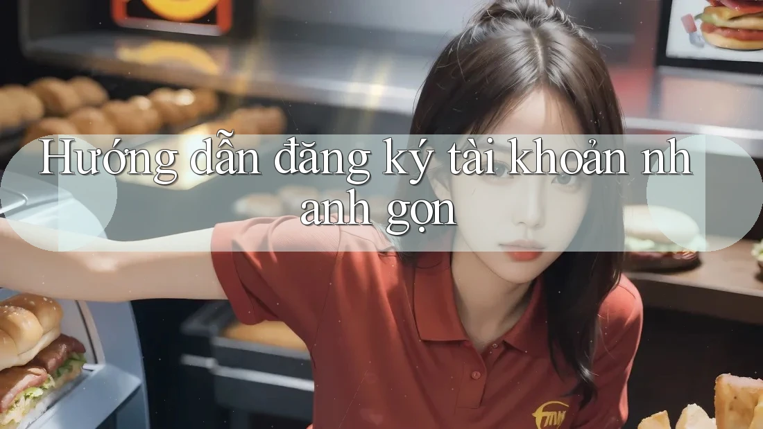 Hướng dẫn đăng ký tài khoản nhanh gọn Hướng dẫn đăng ký tài khoản nhanh gọn