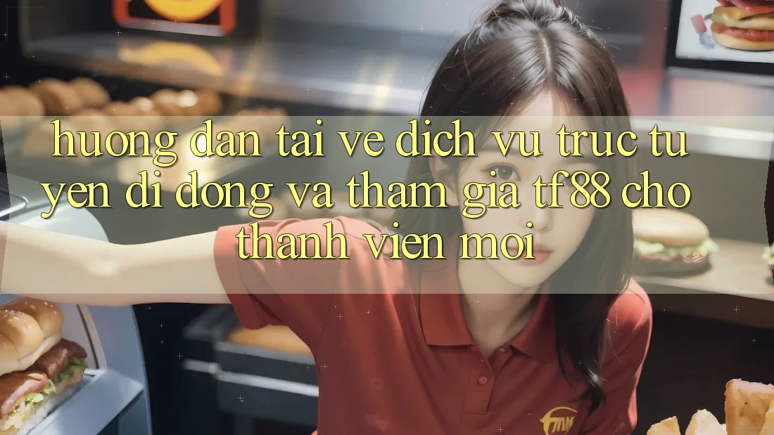 Hướng Dẫn Tải về Dịch vụ trực tuyến di động Và Tham Gia TF88 Cho Thành Viên Mới