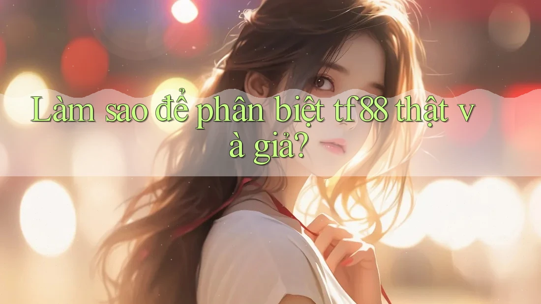 Làm sao để phân biệt tf88 thật và giả? Làm sao để phân biệt tf88 thật và giả?