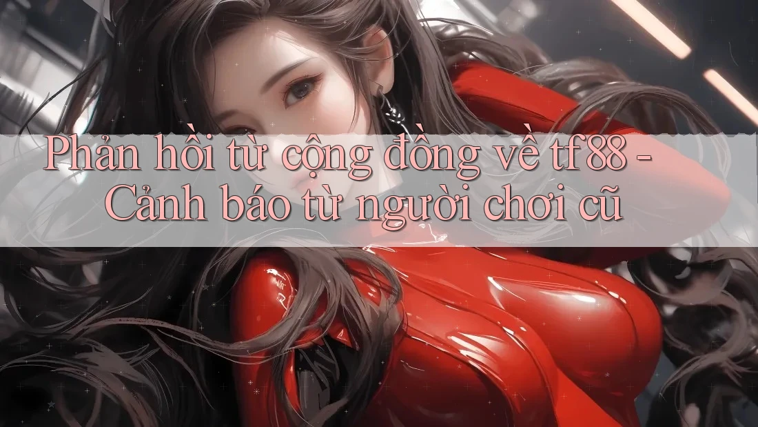 Phản hồi từ cộng đồng về tf88 - Cảnh báo từ người chơi cũ Phản hồi từ cộng đồng về tf88 - Cảnh báo từ người chơi cũ