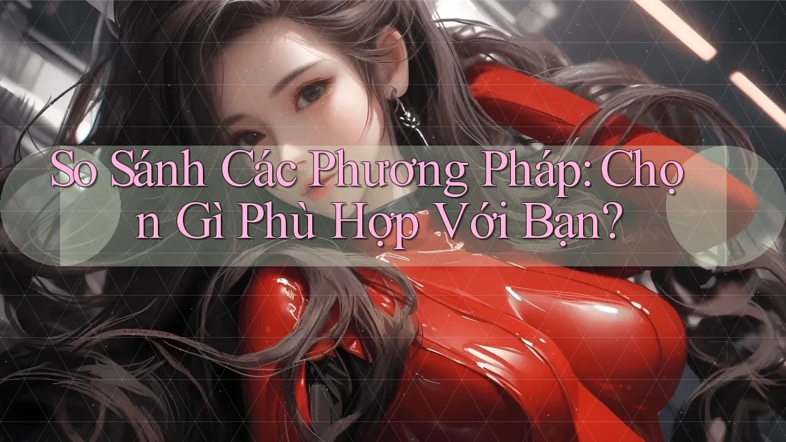 So Sánh Các Phương Pháp: Chọn Gì Phù Hợp Với Bạn? So Sánh Các Phương Pháp: Chọn Gì Phù Hợp Với Bạn?