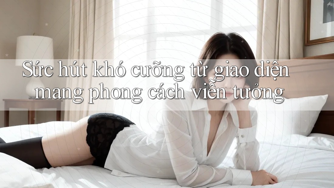 Sức hút khó cưỡng từ giao diện mang phong cách viễn tưởng Sức hút khó cưỡng từ giao diện mang phong cách viễn tưởng
