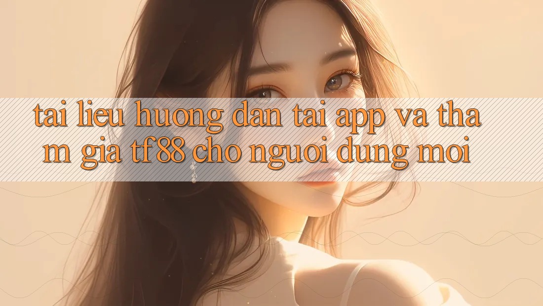 Tài liệu hướng dẫn Tải App Và Tham Gia TF88 Cho Người dùng Mới Tài liệu hướng dẫn Tải App Và Tham Gia TF88 Cho Người dùng Mới