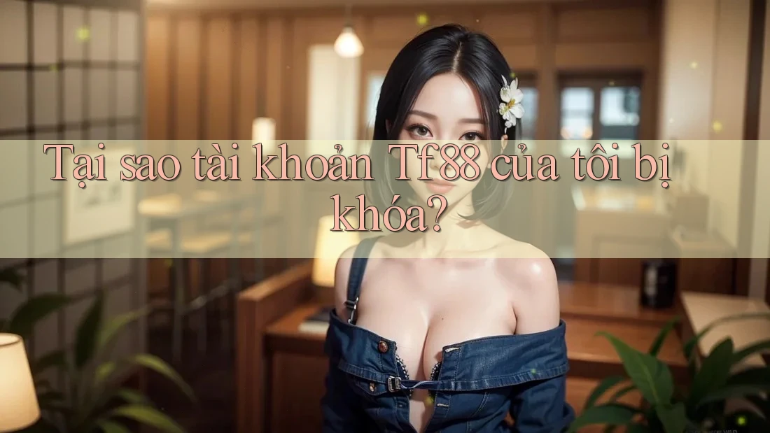 Tại sao tài khoản Tf88 của tôi bị khóa?