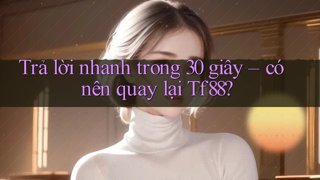 Trả lời nhanh trong 30 giây – có nên quay lại Tf88?