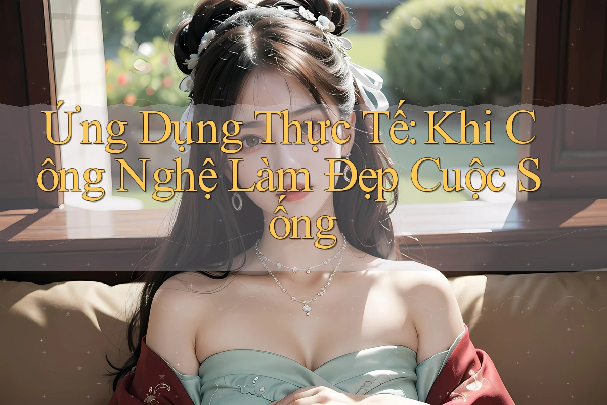 Ứng Dụng Thực Tế: Khi Công Nghệ Làm Đẹp Cuộc Sống Ứng Dụng Thực Tế: Khi Công Nghệ Làm Đẹp Cuộc Sống