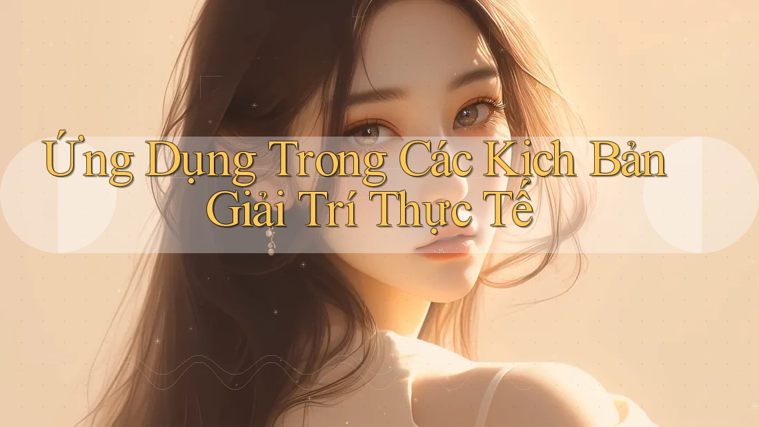 Ứng Dụng Trong Các Kịch Bản Giải Trí Thực Tế
