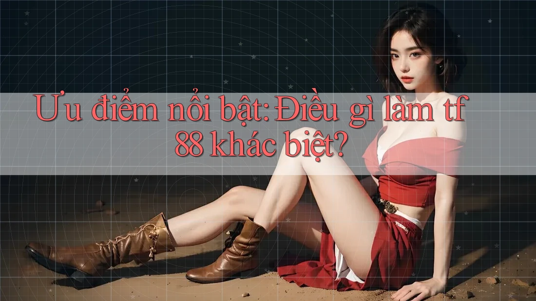 Ưu điểm nổi bật: Điều gì làm tf88 khác biệt? Ưu điểm nổi bật: Điều gì làm tf88 khác biệt?