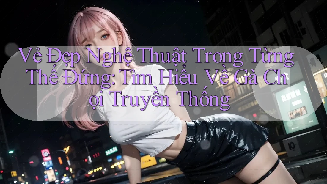 Vẻ Đẹp Nghệ Thuật Trong Từng Thế Đứng: Tìm Hiểu Về Gà Chọi Truyền Thống