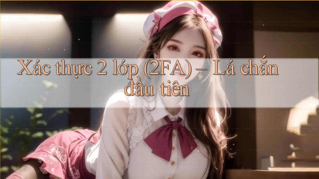 Xác thực 2 lớp (2FA) – Lá chắn đầu tiên Xác thực 2 lớp (2FA) – Lá chắn đầu tiên